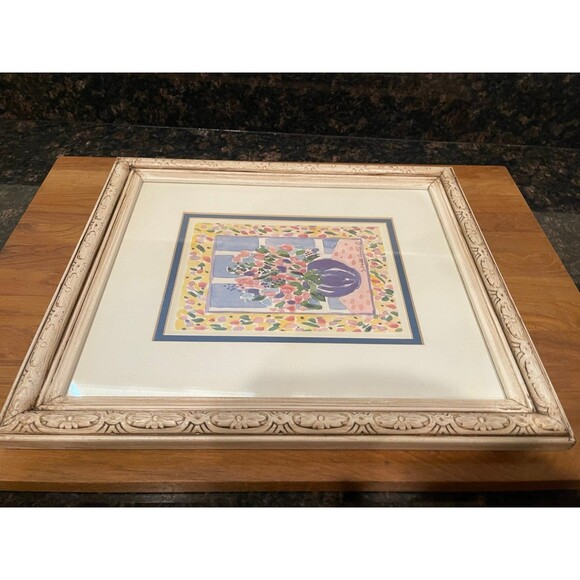 Vintage framed Susan Verble Gantner print - Picture 3 of 7